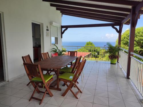 Terraza/balcón, Villa de la montagne in Pointe-Noire