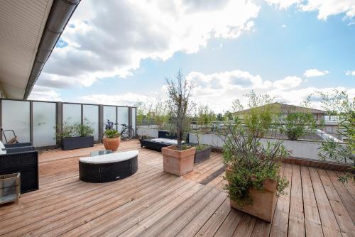 Les terrasses - T3 Spacieux avec parking gratuit, Toulouse