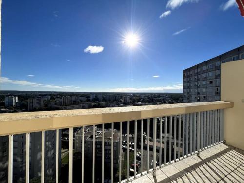 Duplex : dernier étage avec balcon