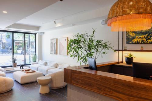 Lobby, hotel & spa Carre Saint-Louis in Plateau Mont Royal