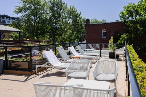 Facilities, hotel & spa Carre Saint-Louis in Plateau Mont Royal