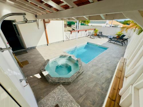 Villa 2 chambres, Jacuzzi et Piscine