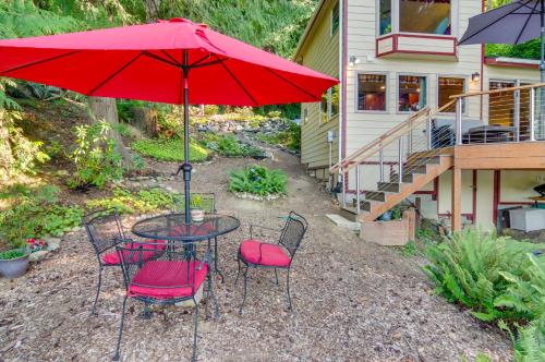 Lakefront Snohomish Cottage with Private Dock!