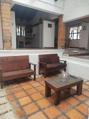 Cabaña Maximiliano in San Miguel Ajusco, Mexico
