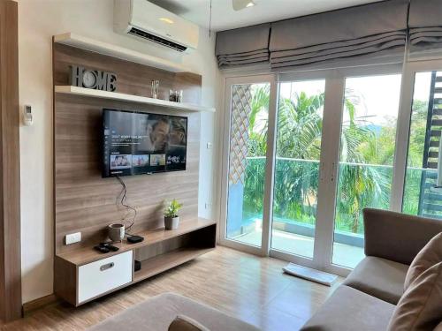 Calypso Gardens 1 Bedroom Condo In Nai Harn - 평면도
