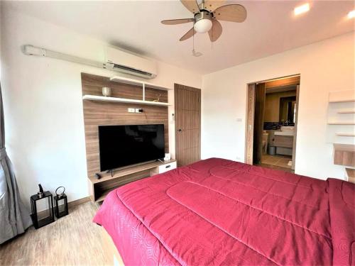 Calypso Gardens 1 Bedroom Condo In Nai Harn - 평면도
