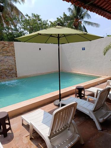 Hotel Beach Don Gonzalo in Celestún, Mexico