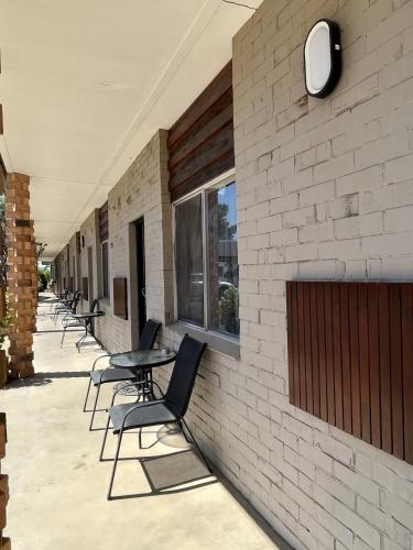 A szálláshely kívülről, Hillston Motel in Goolgowi