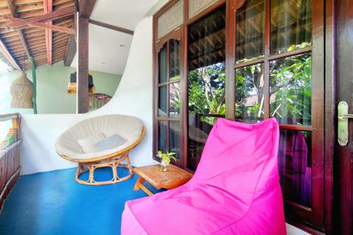 Balcony/terrace, Bamboo Paradise in Padang Bai