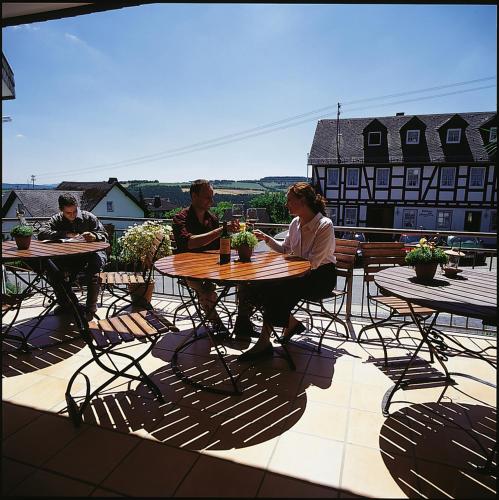 Balcony/terrace, Landhotel Zum Kronprinzen in Oberwesel
