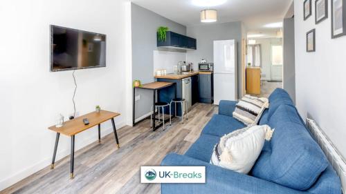 Beautiful modern 1 bedroom apartment Fast Wi-fi 24hr check-in Pet friendly