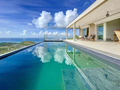 Villa Grand Horizon with extraordinary 180 degree sea view - Location, gîte - Saint-Martin