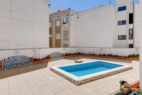 Swimming pool, Studio Apartment Santana Habaneras - 05 at Beach with Garage, Pool and Lift in Torrevieja