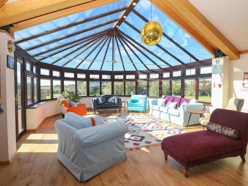 A szálláshely kívülről, Beach Haven in Norwich Nemzetközi Repülőtér