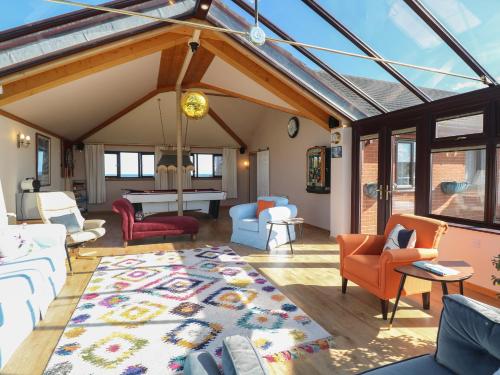 A szálláshely kívülről, Beach Haven in Norwich Nemzetközi Repülőtér