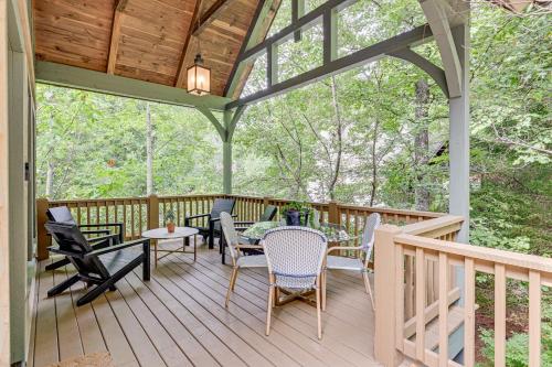 Peaceful Vacation Rental with Deck 5 Mi to Cashiers