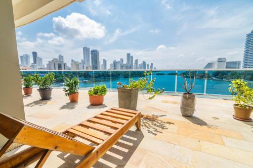 View, Apartamento Unik Cartagena Edificio Poseidon in El Laguito