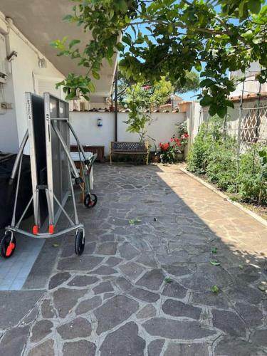 Casa al mare con giardino vicino a Roma