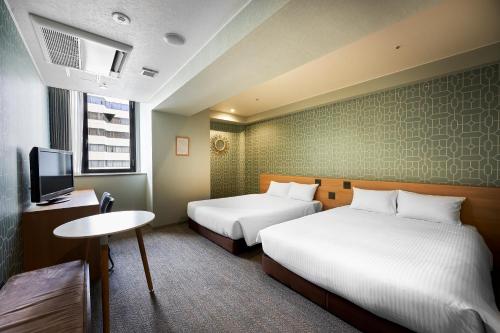 Superior Twin Room room in Hotel Morning Box Osaka Shinsaibashi