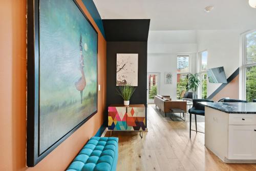 Equidistant Of World Famous Piedmont Park Luxury King Bed in Atlanta, USA