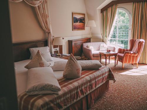 Room with Mountain View and French Balcony