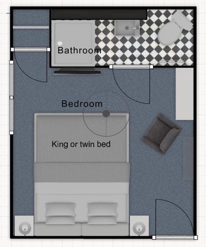 King Room 2 with private bathroom