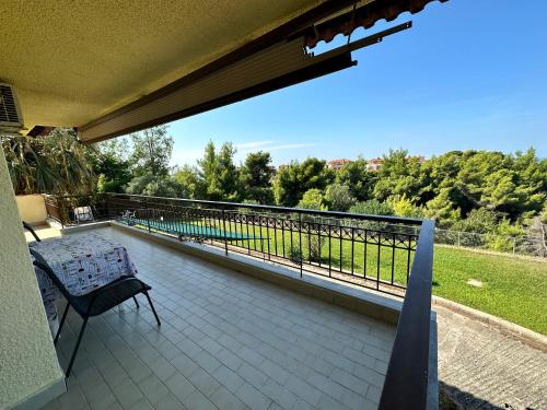 balkong/terrass, Villa Panorama Studios in Halkidiki
