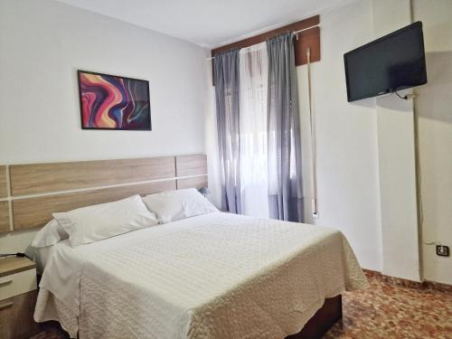 1 double bed