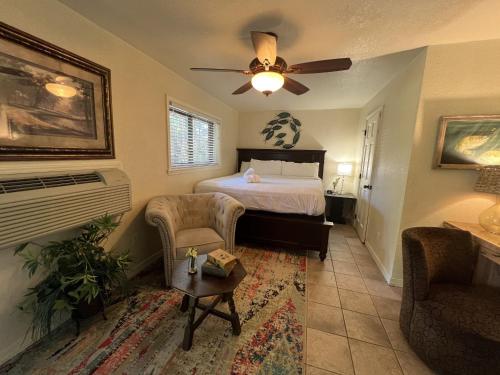 A2 - Poolside King Cabana with full kitchen, king bed, sleeper sofa and pool access, Mount Ida (фото 7)