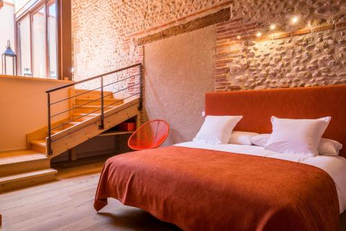 Chambre double, terrasse