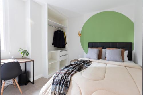 1 double bed
