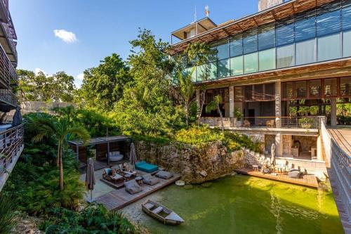 New Stylish 2-bedroom Gym, cenote and pools in Tulum, Mexico