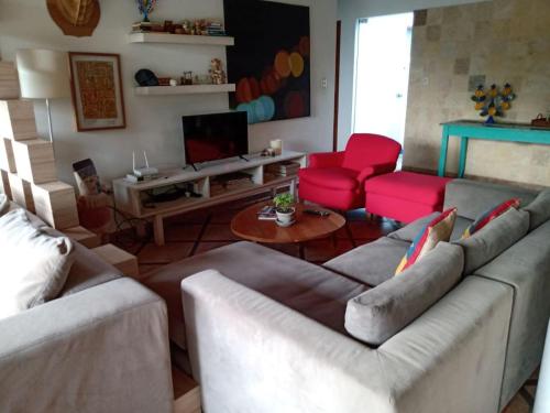Koplietošanas atpūtas telpa ar TV, Casa El Palto in Lurigancho
