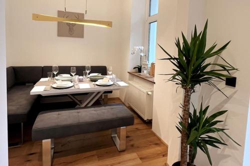 Soul-Apartment Balkon PrivatParkplatz 2 Boxspringbetten 55Zoll TV WLAN, Лейпциг (фото 7)