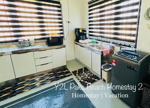 Kitchen, CozyLuxury Homestay Paka 3-7pax near Paka Beach and surrounding many Restaurant - Y2L Homestay 2 in Paka
