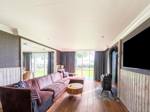  Fantastic Chalet near open water and with open views and terras in Rutten