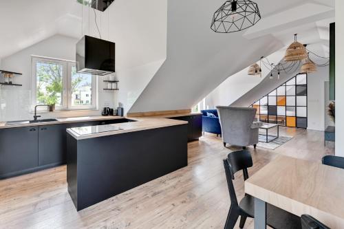 Konyha, ZMYSŁY MORZA - Apartament Architektów Gdynia Orłowo (ZMYSLY MORZA - Apartament Architektow Gdynia Orlowo) in Orlowo