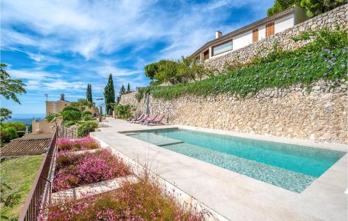 Amazing Home In Puigpunyent With Outdoor Swimming Pool And 3 Bedrooms