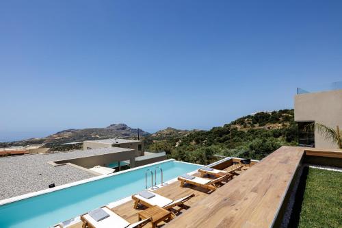 New Stylish Sea View Villa Complex Domus Elia with Private Pool, 4km from nearest beach New Stylish Sea View Villa Complex Domus Elia with Private Pool, 4km from nearest beach