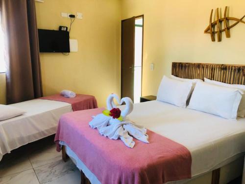 Triple Room with Sea View room in Fabika Pousada