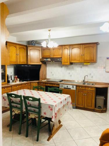 virtuve, Villa Fiorella in Costacciaro