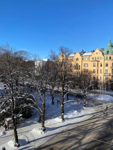 Hot spot of Vaasa, large balcony, City Hall views in 바사 시티 센터