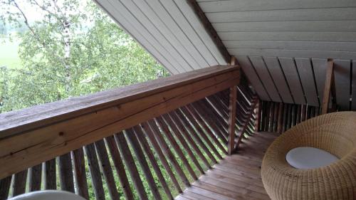 Erkély/terasz, Maatilamatkailu Ilomaki in Peraseinajoki