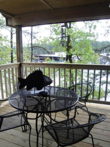 C23, Two bedroom, two bath log-sided, luxury Harbor North cottage with hot tub cottage, Mount Ida (fotografie 10)