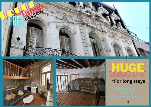 Bohemian San Telmo for large groups and families spacious and comfy apt for your Perfect Stay , ATENCIÓN PRECIO DE RESERVA EN DOLARES O PESOS DOLAR BLUE, Buenos Aires