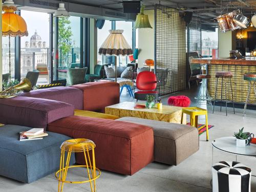 Uitzicht, 25hours Hotel Vienna at MuseumsQuartier near Haus des Meeres - Aqua Terra Zoo