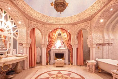 Bathroom, Riad Dar El Malaika in El Jadida
