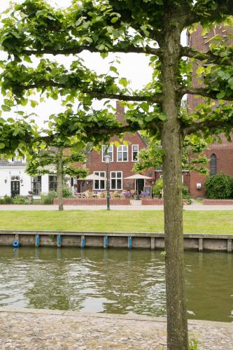Viesnīcas āriene, Hotel Stedswal in Wijckel