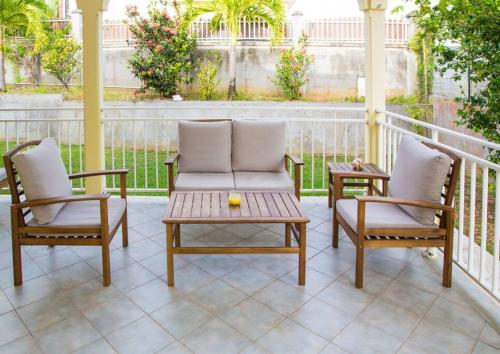Balcony/terrace, T4 Ixora a Mare-Gaillard Gosier in Saint-Felix