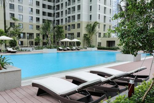 Cozy 2 Bedrooms Condo in T1 Masteri Thao Dien, Fully Furnished With Full Amenities